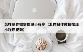 襄阳怎样制作微信提现小程序（怎样制作微信提现小程序视频）